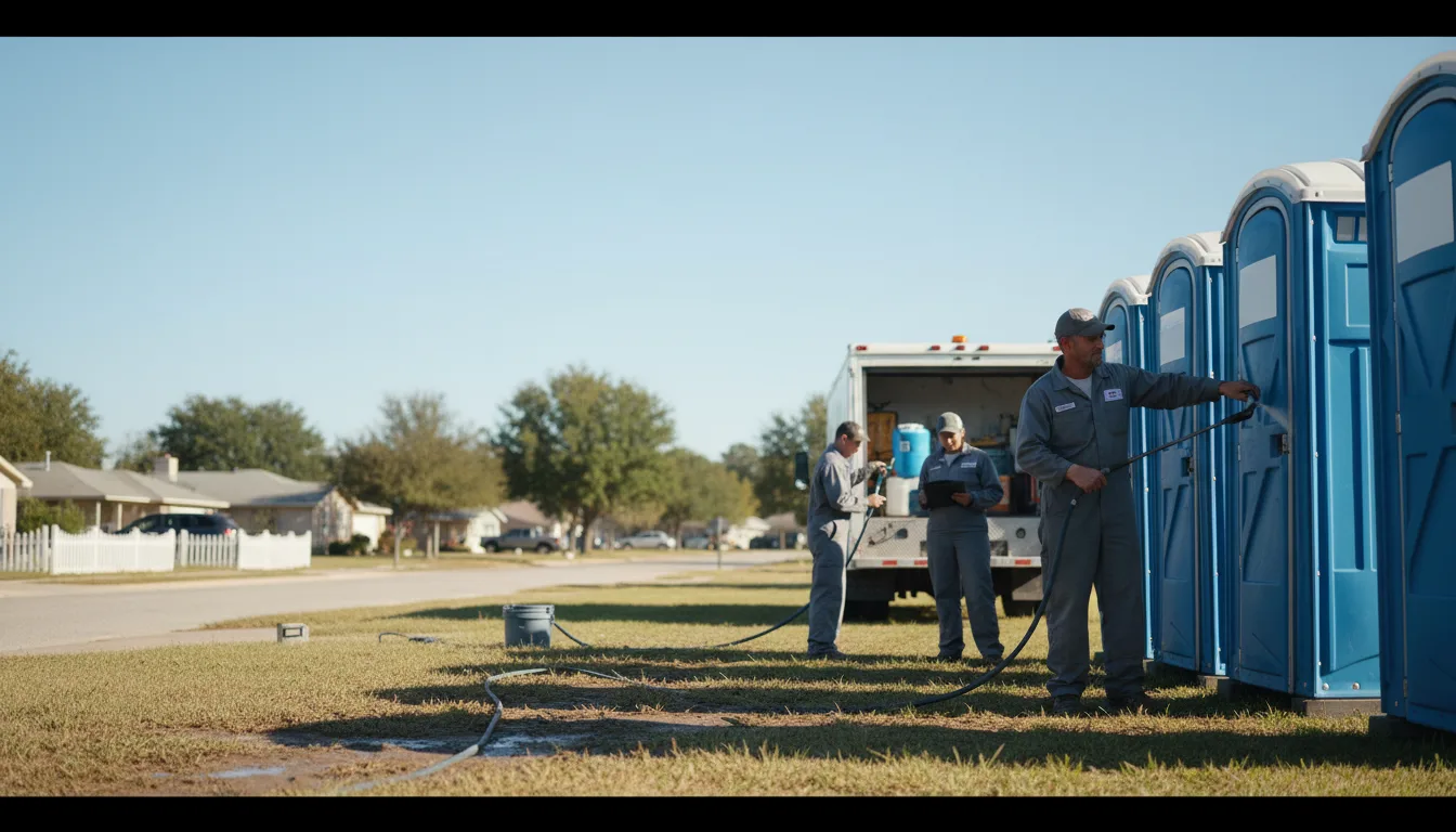 Long-Term Portable Toilet Rental in Burkeville, VA near me
